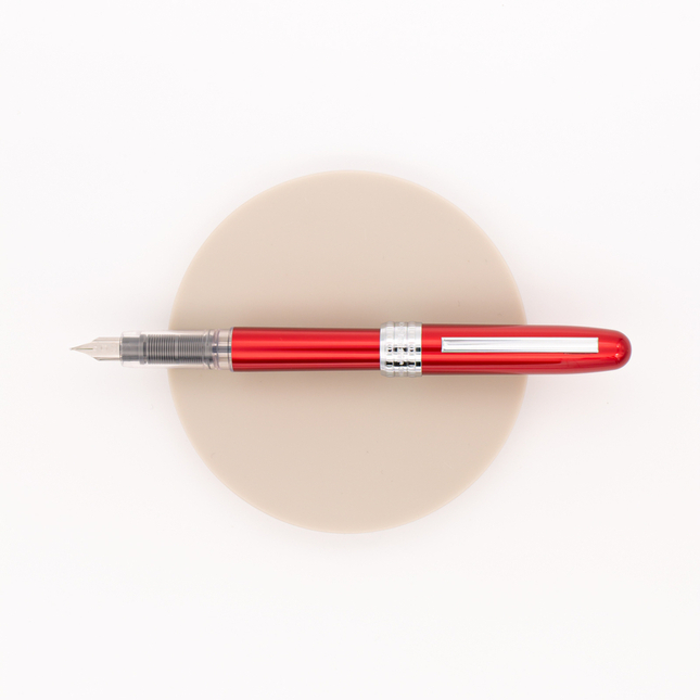 Platinum Plaisir Fountain Pen Red