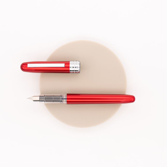 Platinum Plaisir Fountain Pen Red