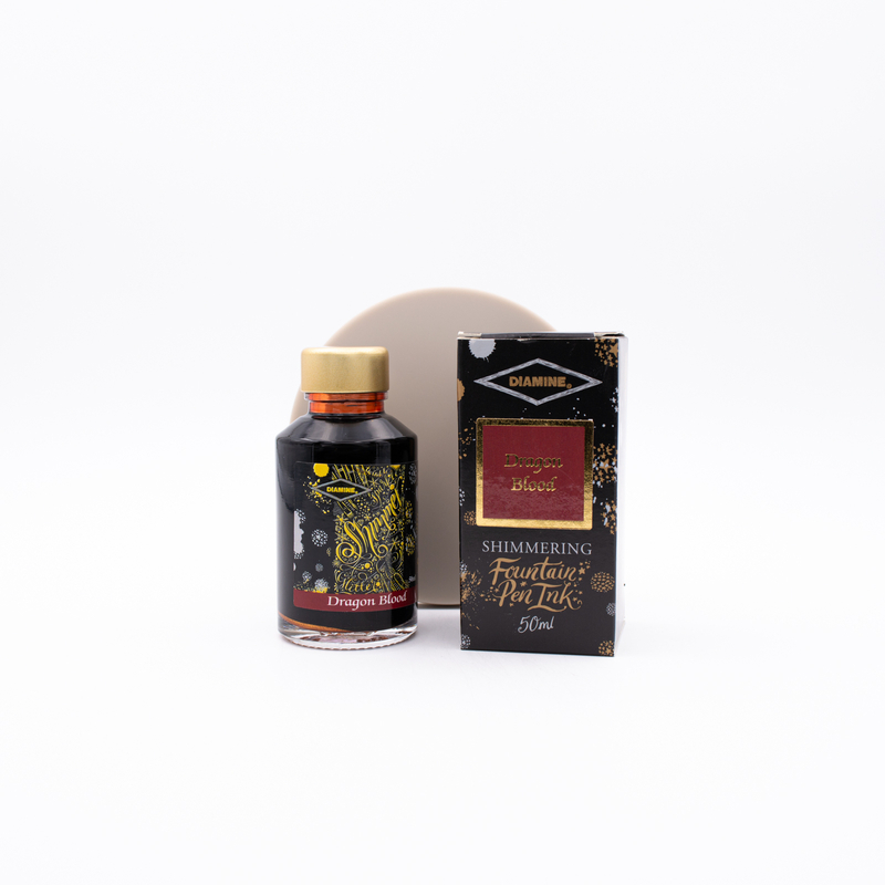 Diamine Shimmering Dragon Blood Inchiostro 50 ml