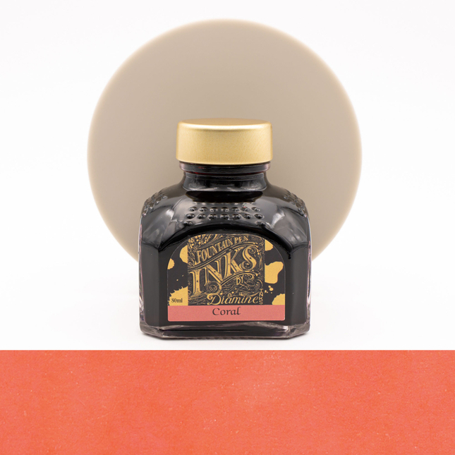 Diamine Coral Inchiostro 80 ml