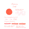 Diamine Coral Inchiostro 80 ml Diamine Coral Inchiostro 80 ml