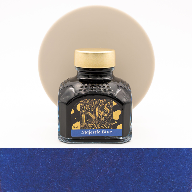 Diamine Majestic Blue Ink Bottle 80 ml