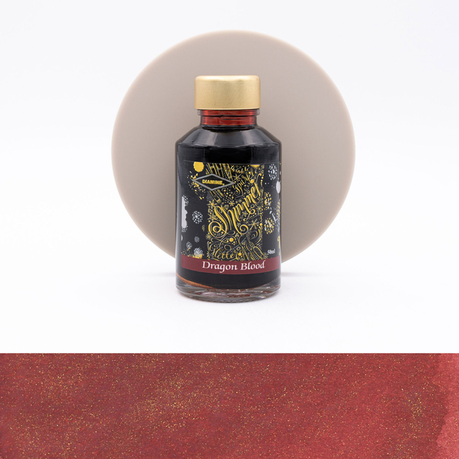 Diamine Shimmering Dragon Blood Inchiostro 50 ml