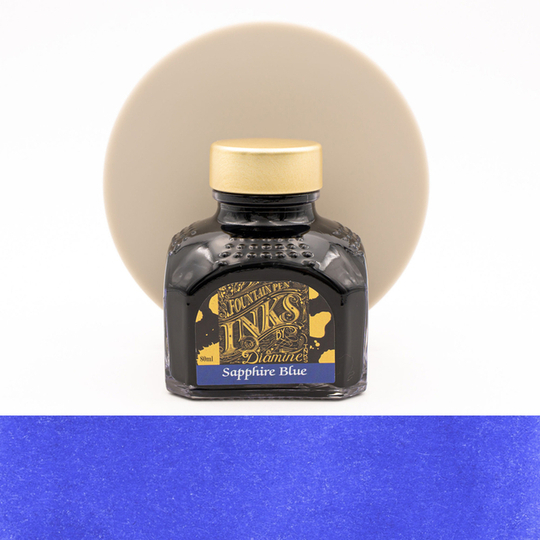 Diamine Sapphire Blue Ink Bottle 80 ml