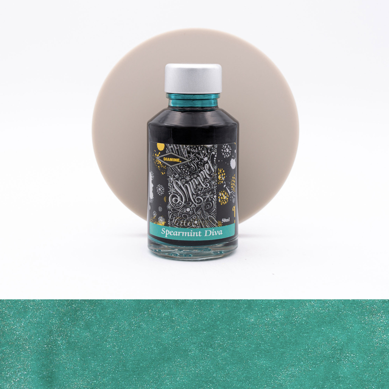 Diamine Shimmering Spearmint Diva Inchiostro 50 ml
