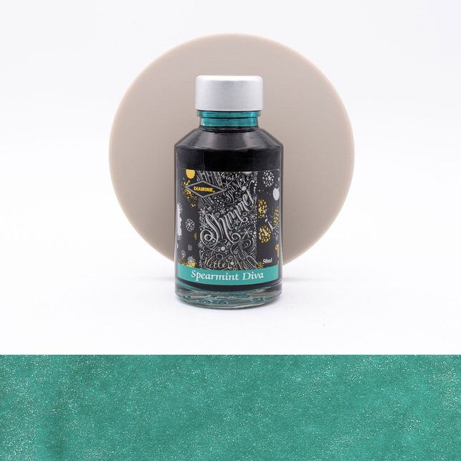 Diamine Shimmering Spearmint Diva Inchiostro 50 ml