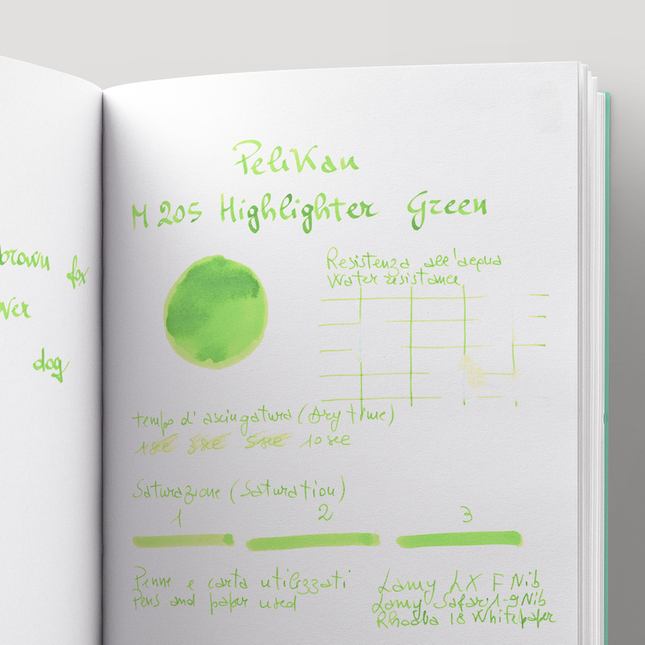 Pelikan M205 Duo Verde Fluo Inchiostro Evidenziatore 30 ml