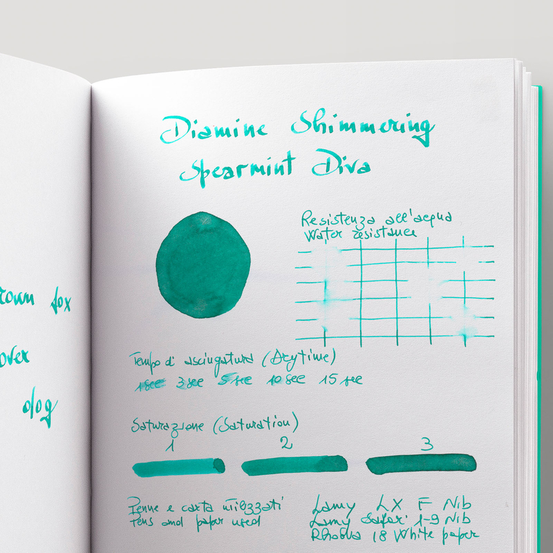 Diamine Shimmering Spearmint Diva Ink Bottle 50 ml
