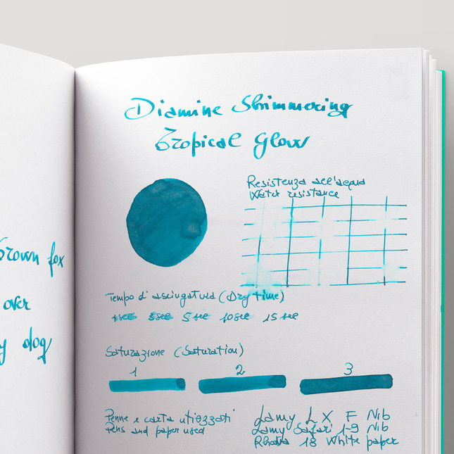 Diamine Shimmering Tropical Glow Inchiostro 50 ml