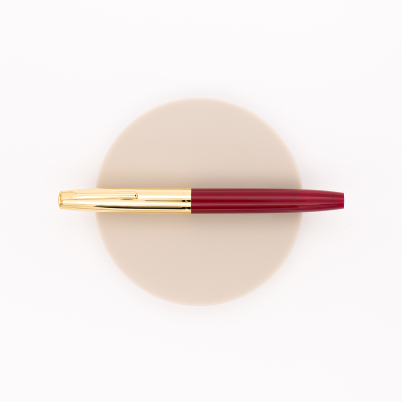 Aurora Duo Cart Penna Roller Bordeaux & Oro