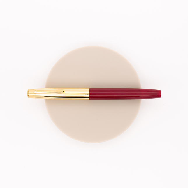 Aurora Duo Cart Penna Roller Bordeaux & Oro