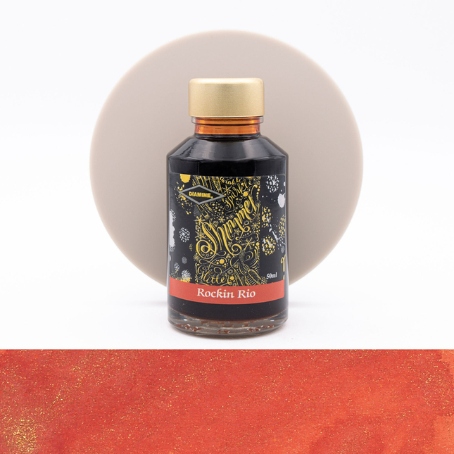Diamine Shimmering Rockin Rio Ink Bottle 50 ml