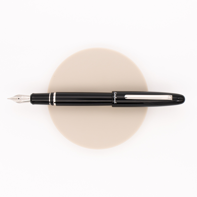 Esterbrook Estie Fountain Pen Ebony & Rhodium