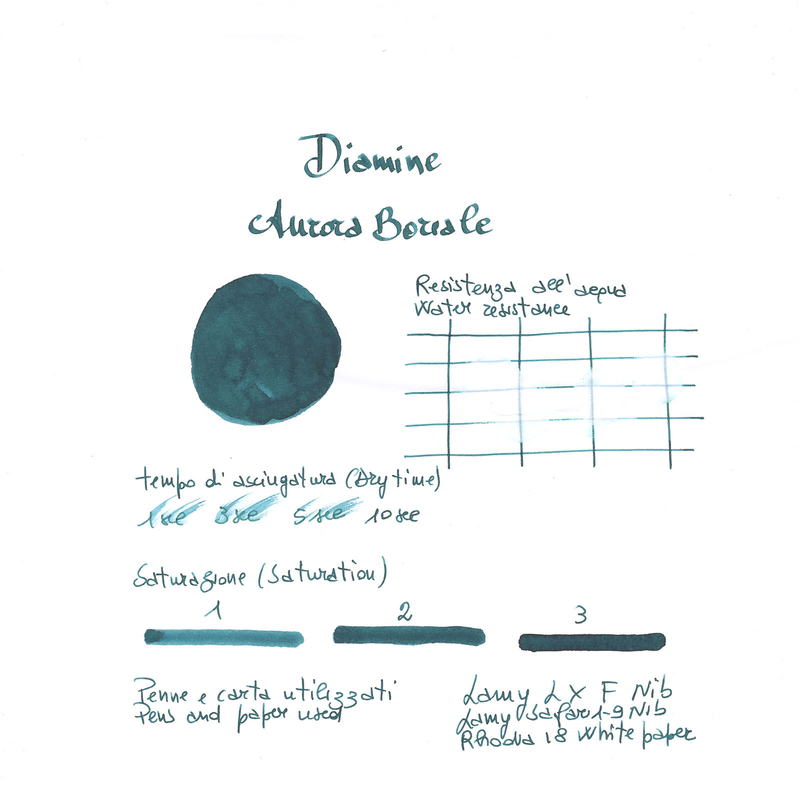 Diamine Aurora Borealis Ink Bottle 30 ml