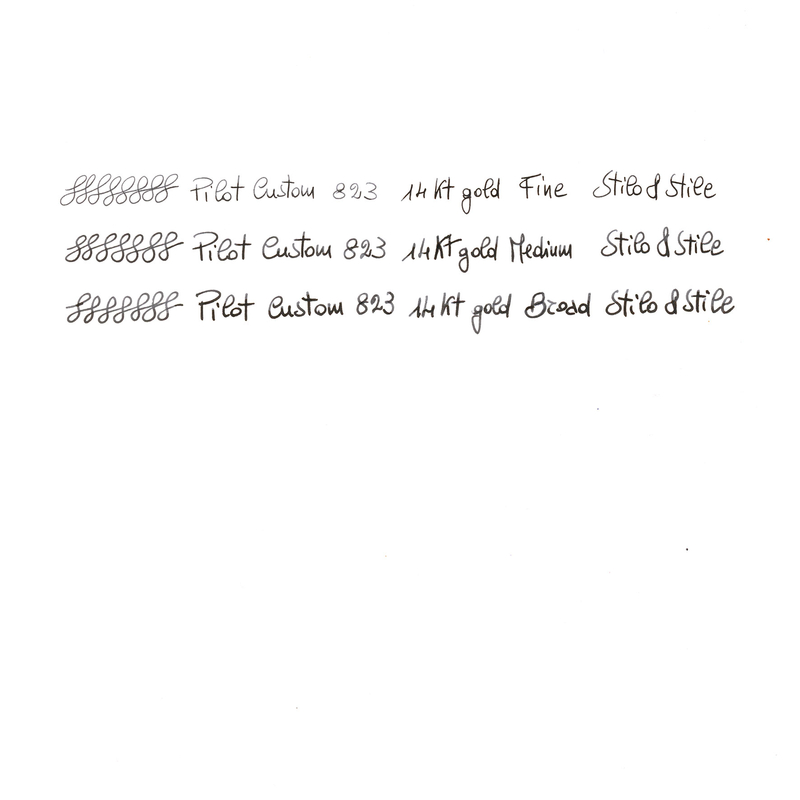 Pilot Custom 823 Penna Stilografica Trasparente