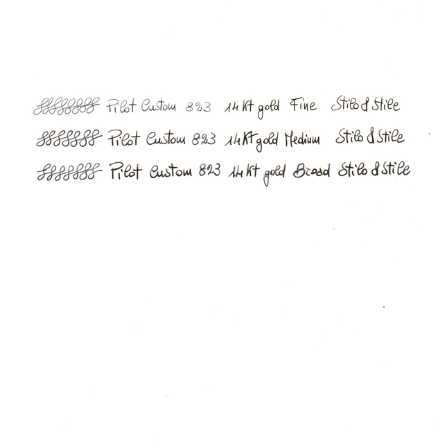 Pilot Custom 823 Penna Stilografica Trasparente