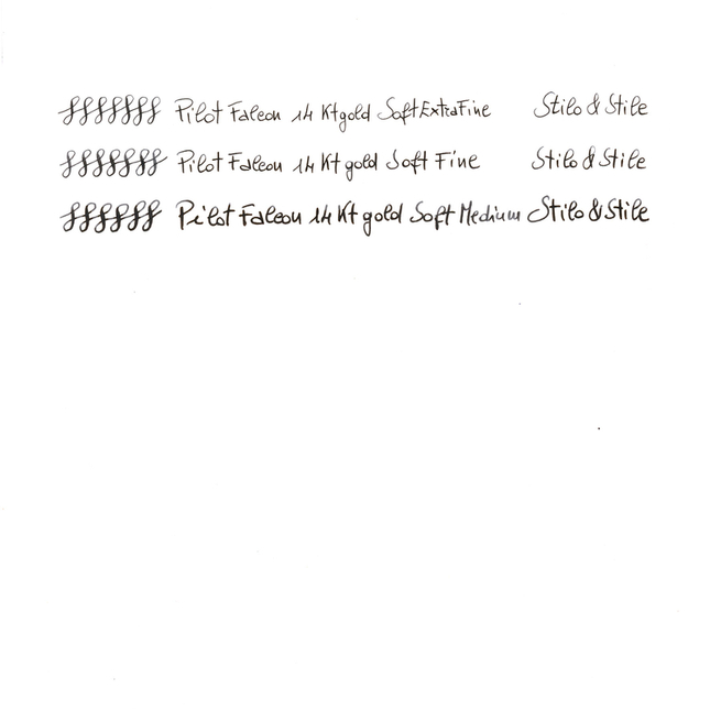 Pilot Falcon Elabo Penna Stilografica Rossa