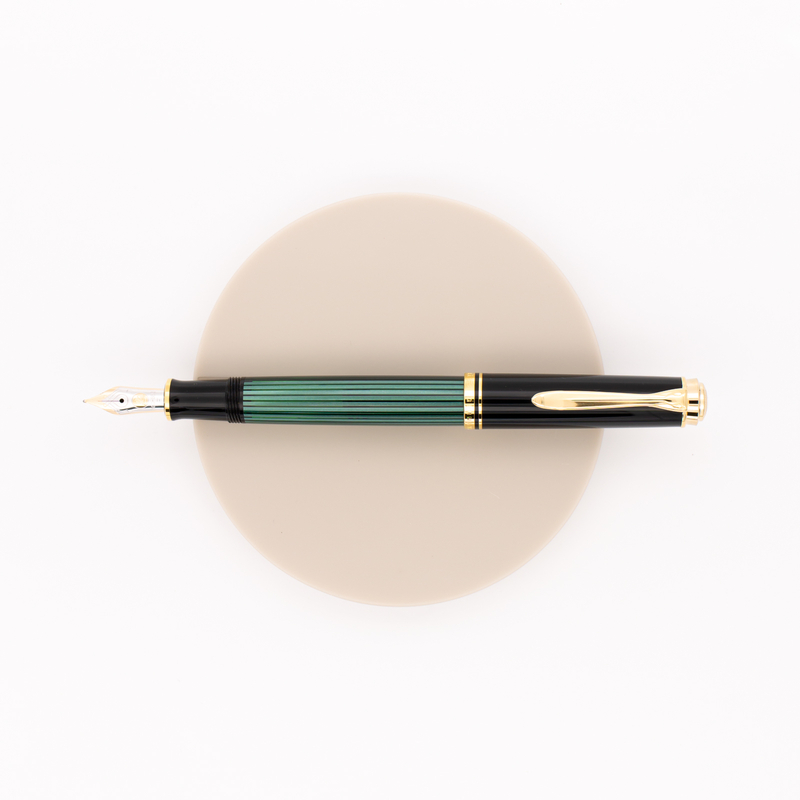 Pelikan Souveran M400 Penna Stilografica Verde & Nera