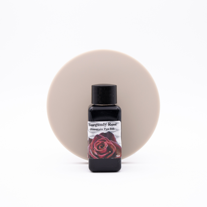 Diamine Flower Burgundy Rose Ink Bottle 30 ml