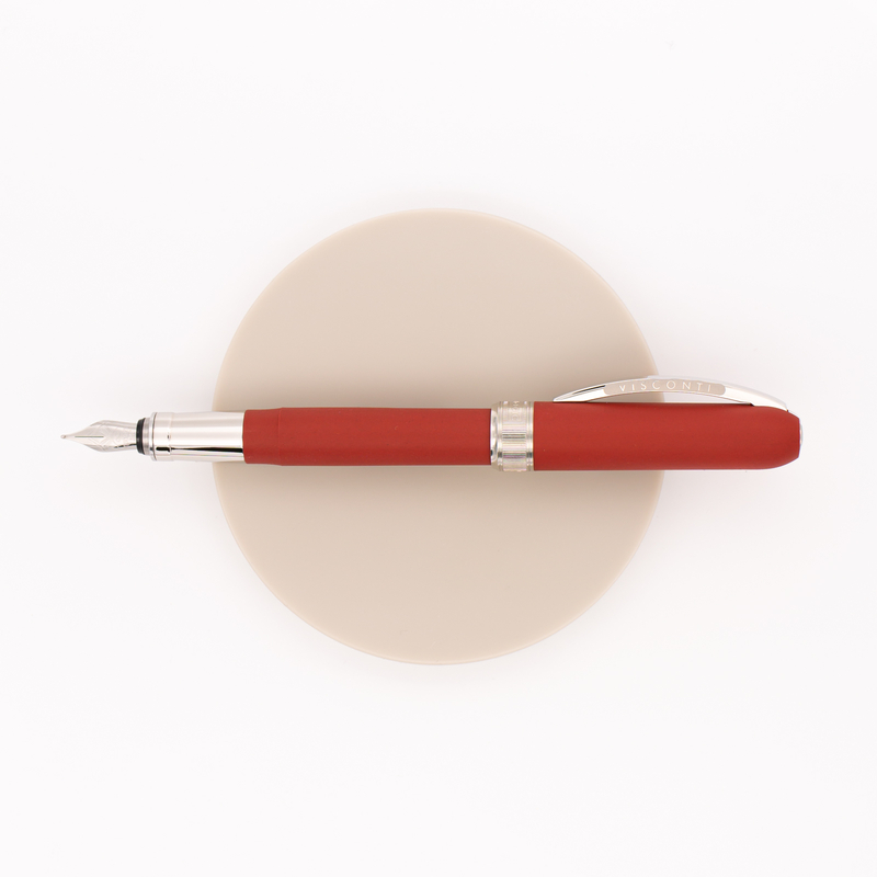 Visconti Rembrandt Eco-Logic Penna Stilografica Rossa