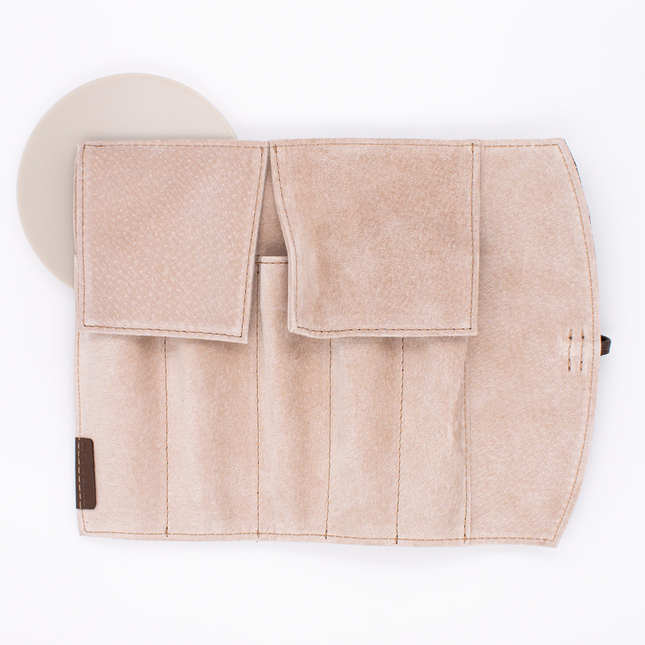 Pilot Pensemble Leather Pen Wrap for 5 Pens Dark Brown