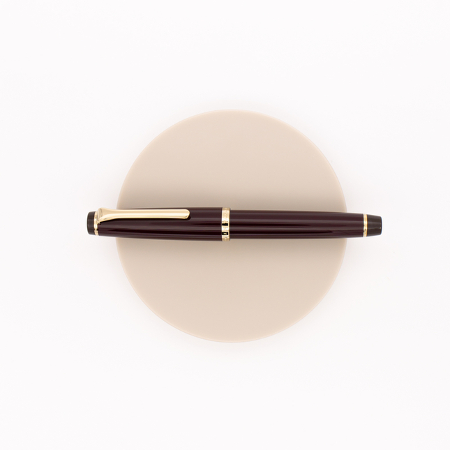 Sailor Lecoule Fountain Pen Ruby Red & Gold