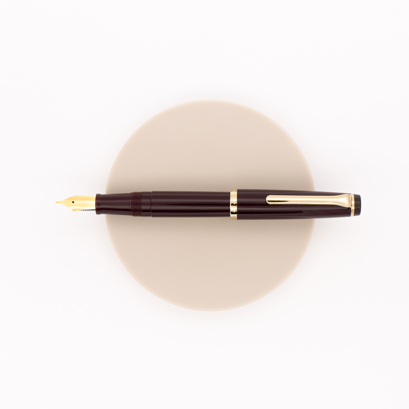 Sailor Lecoule Fountain Pen Ruby Red & Gold