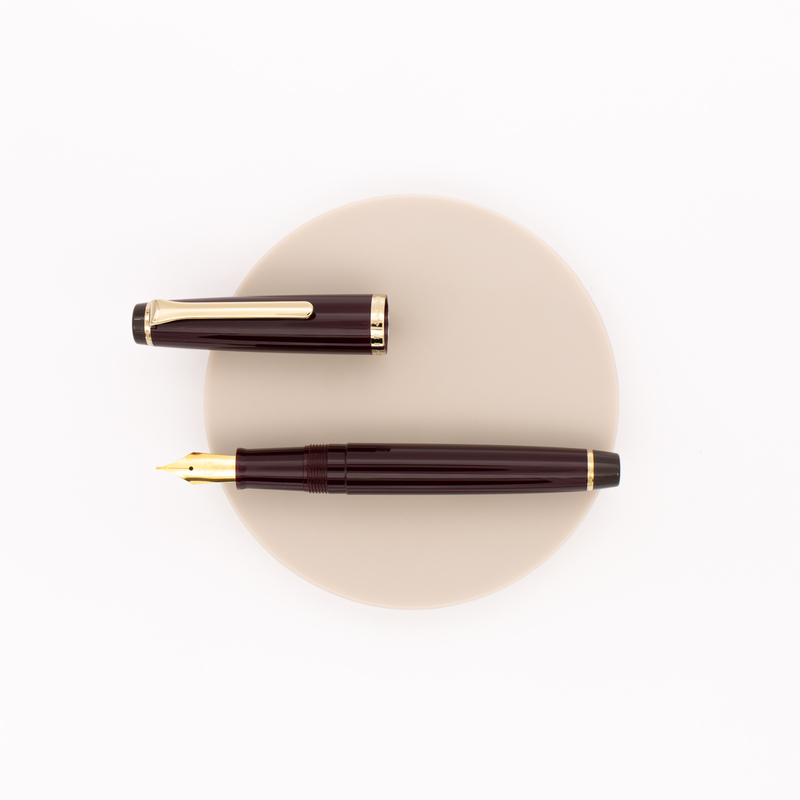 Sailor Lecoule Fountain Pen Ruby Red & Gold