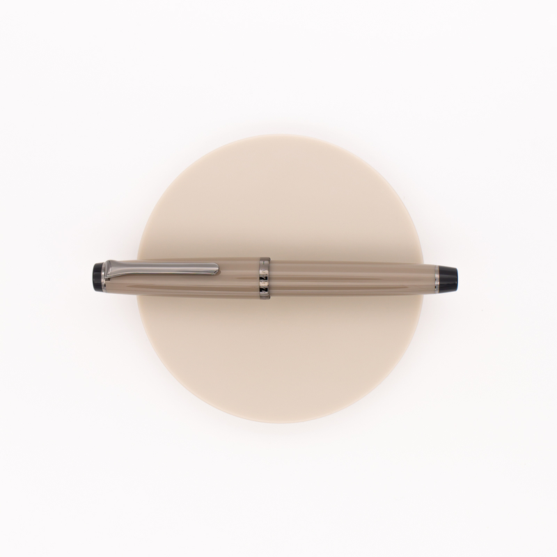 Sailor Lecoule Fountain Pen Beige & Rhutenium