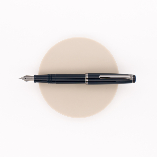 Sailor Lecoule Fountain Pen Blue & Ruthenium