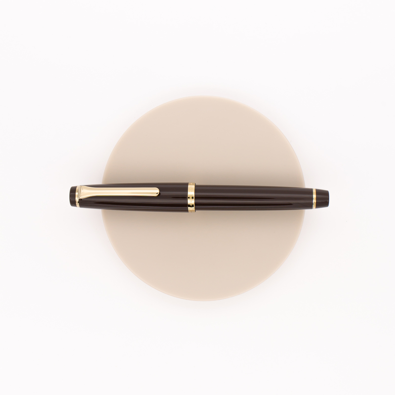 Sailor Lecoule Fountain Pen Brown & Gold