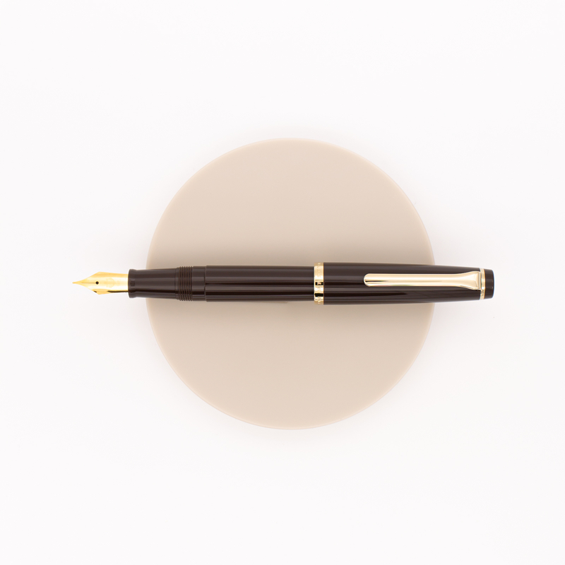 Sailor Lecoule Fountain Pen Brown & Gold