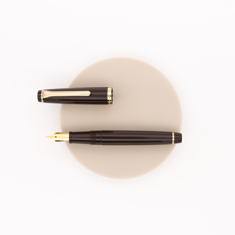 Sailor Lecoule Fountain Pen Brown & Gold