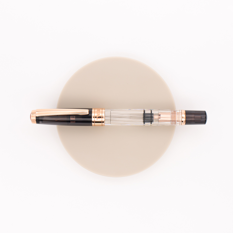 Twsbi Diamond 580 Fountain Pen Smoke Rose Gold II Twsbi Diamond 580 Fountain Pen Smoke Rose Gold II