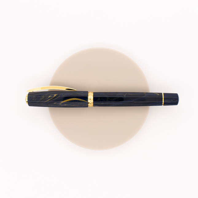 Visconti Medici Penna Stilografica Golden Blue