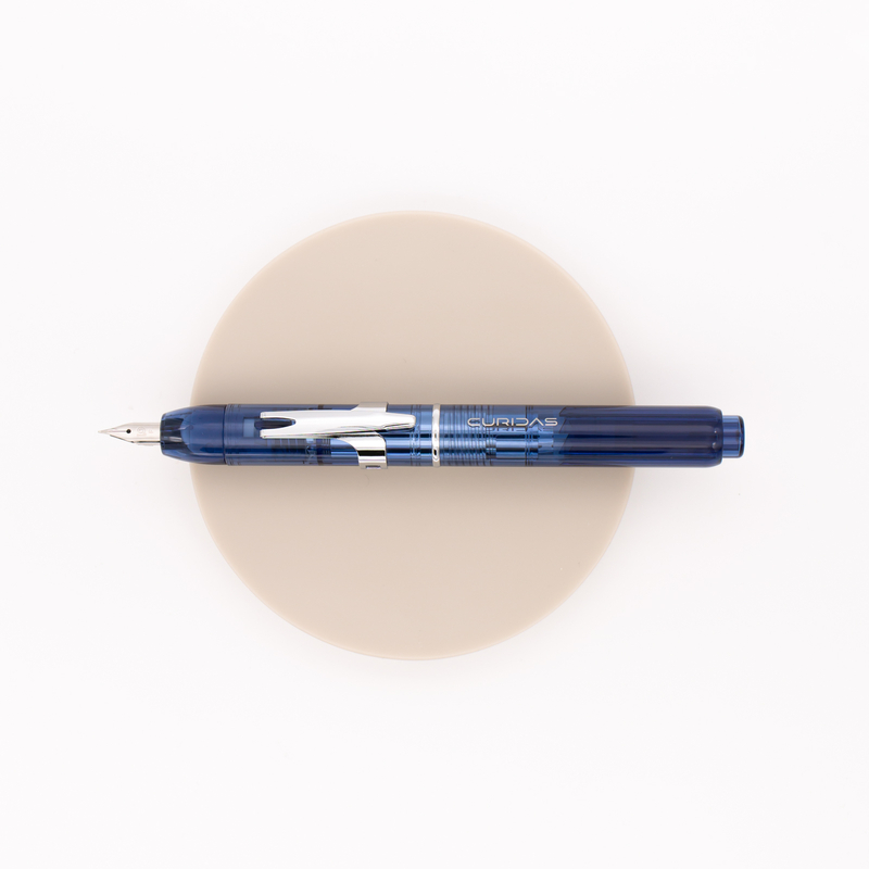 Platinum Curidas Retractable Fountain Pen Abyss Blue Platinum Curidas Retractable Fountain Pen Abyss Blue