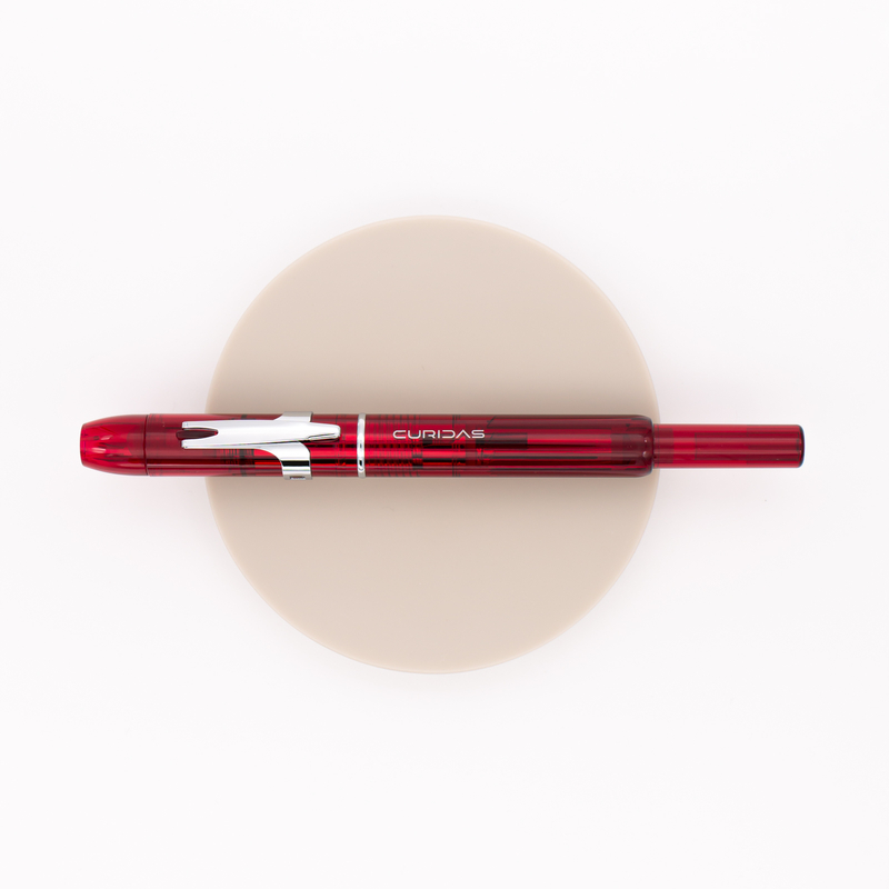 Platinum Curidas Retractable Fountain Pen Gran Red Platinum Curidas Retractable Fountain Pen Gran Red