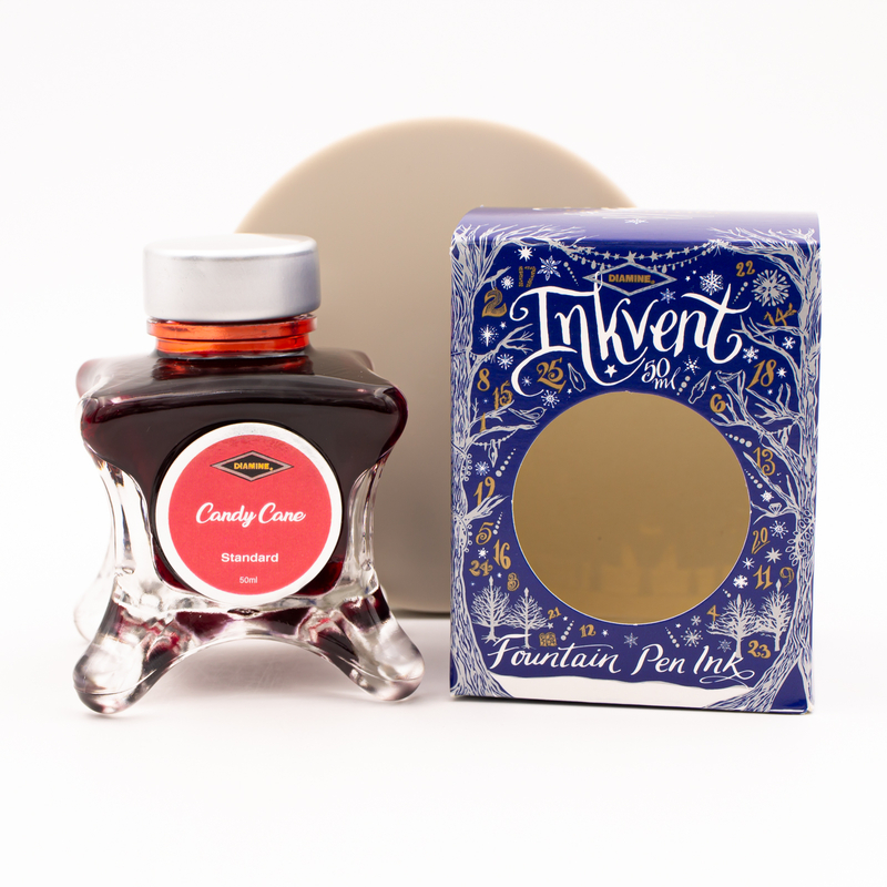 Diamine Inkvent Candy Cane Inchiostro 50 ml Blue Edition