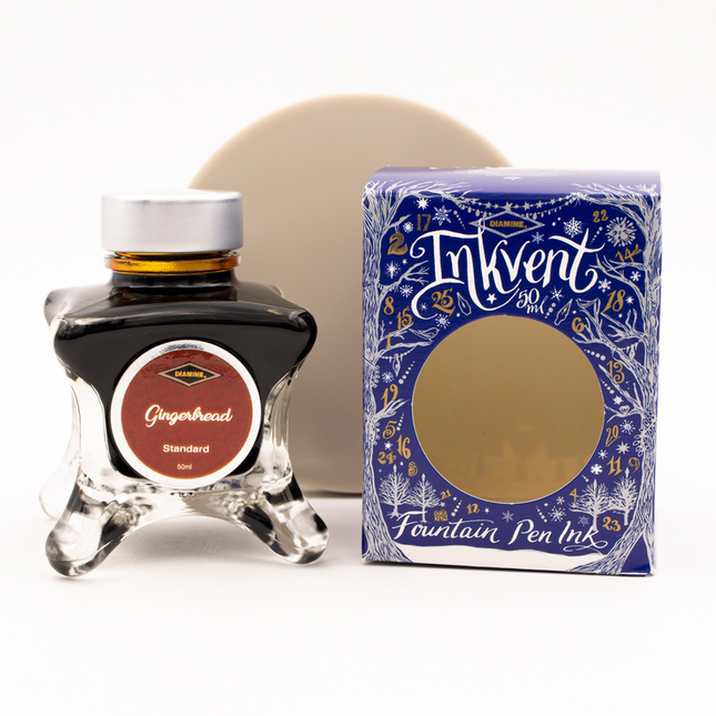 Diamine Inkvent Gingerbread Inchiostro 50 ml Blue Edition