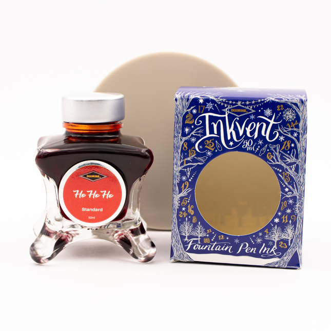 Diamine Inkvent Ho Ho Ho Inchiostro 50 ml Blue Edition