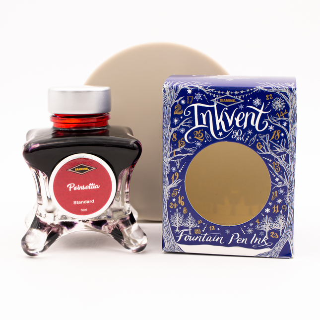 Diamine Inkvent Poinsettia Inchiostro 50 ml Blue Edition