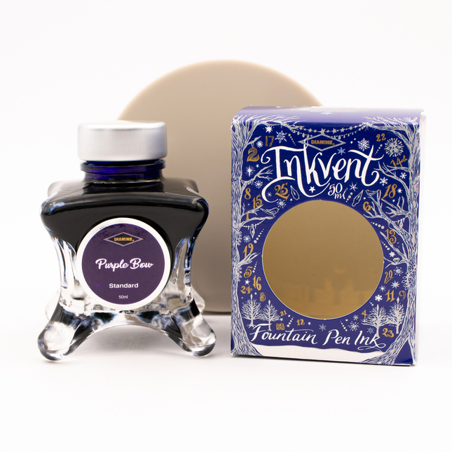 Diamine Inkvent Purple Bow Inchiostro 50 ml Blue Edition
