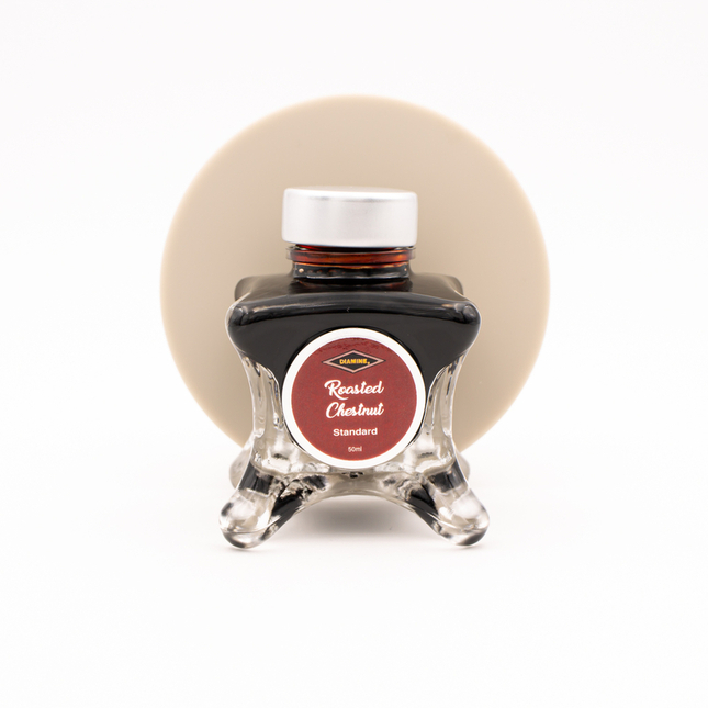 Diamine Inkvent Roasted Chestnut Inchiostro 50 ml Blue Edition