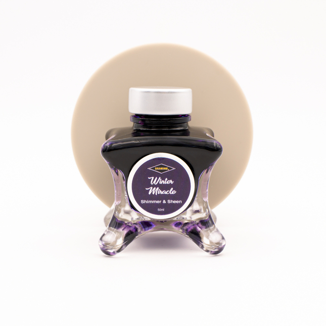 Diamine Inkvent Winter Miracle Inchiostro 50 ml Blue Edition Shimmer & Sheen