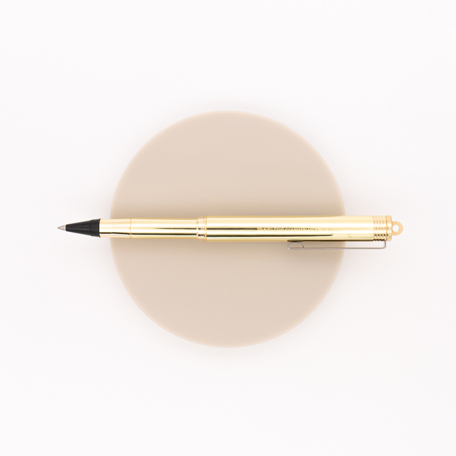 Traveler's Company Brass Rollerball Pen