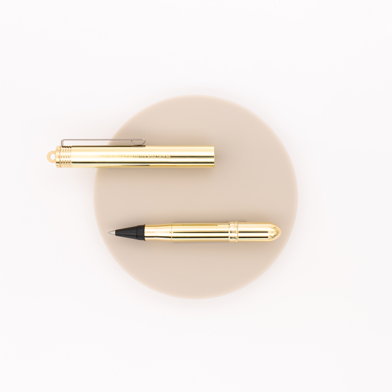 Traveler's Company Brass Rollerball Pen