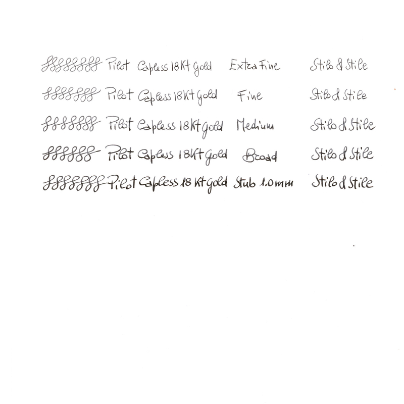 Pilot Capless Penna Stilografica Raden Stripe Pilot Capless Penna Stilografica Raden Stripe