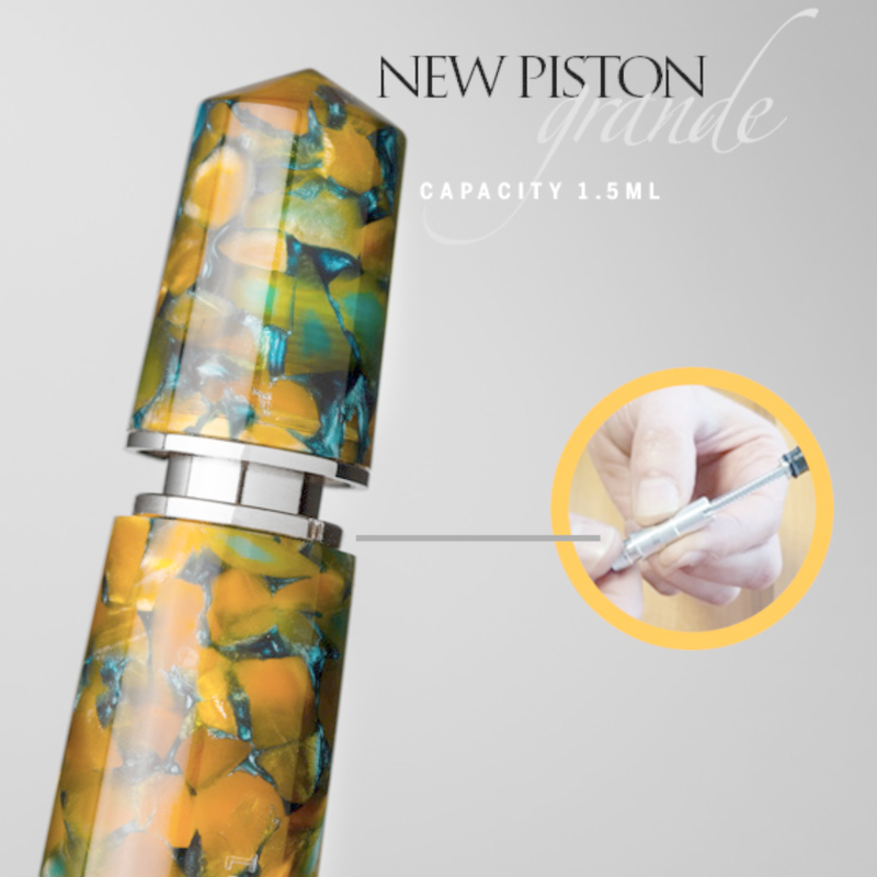 Leonardo Officina Italiana Momento Zero Grande 2020 Fountain Pen Blue Marina Capri Leonardo Officina Italiana Momento Zero Grande 2020 Fountain Pen Blue Marina Capri