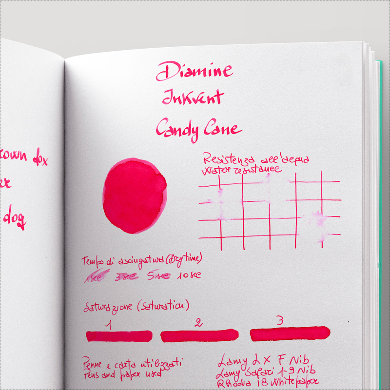 Diamine Inkvent Candy Cane Inchiostro 50 ml Blue Edition
