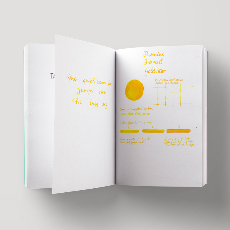 Diamine Inkvent Gold Star Ink Bottle 50 ml Blue Edition Shimmer